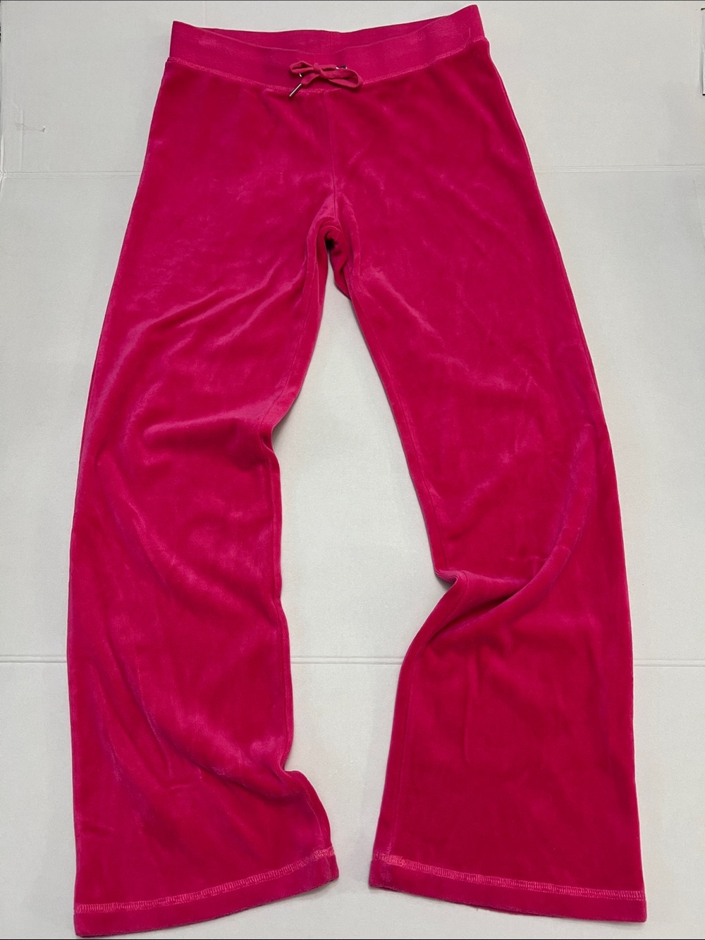 Juicy Couture Vintage Y2K Pink Velour Loungewear Track Pants MADE IN USA